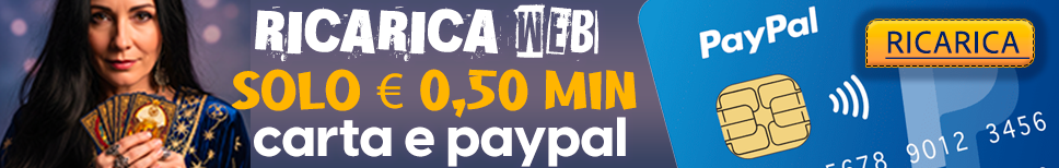 Ricarica cartomanzia con carta di credito e paypal Ricarica cartomanzia con carta di credito e paypal